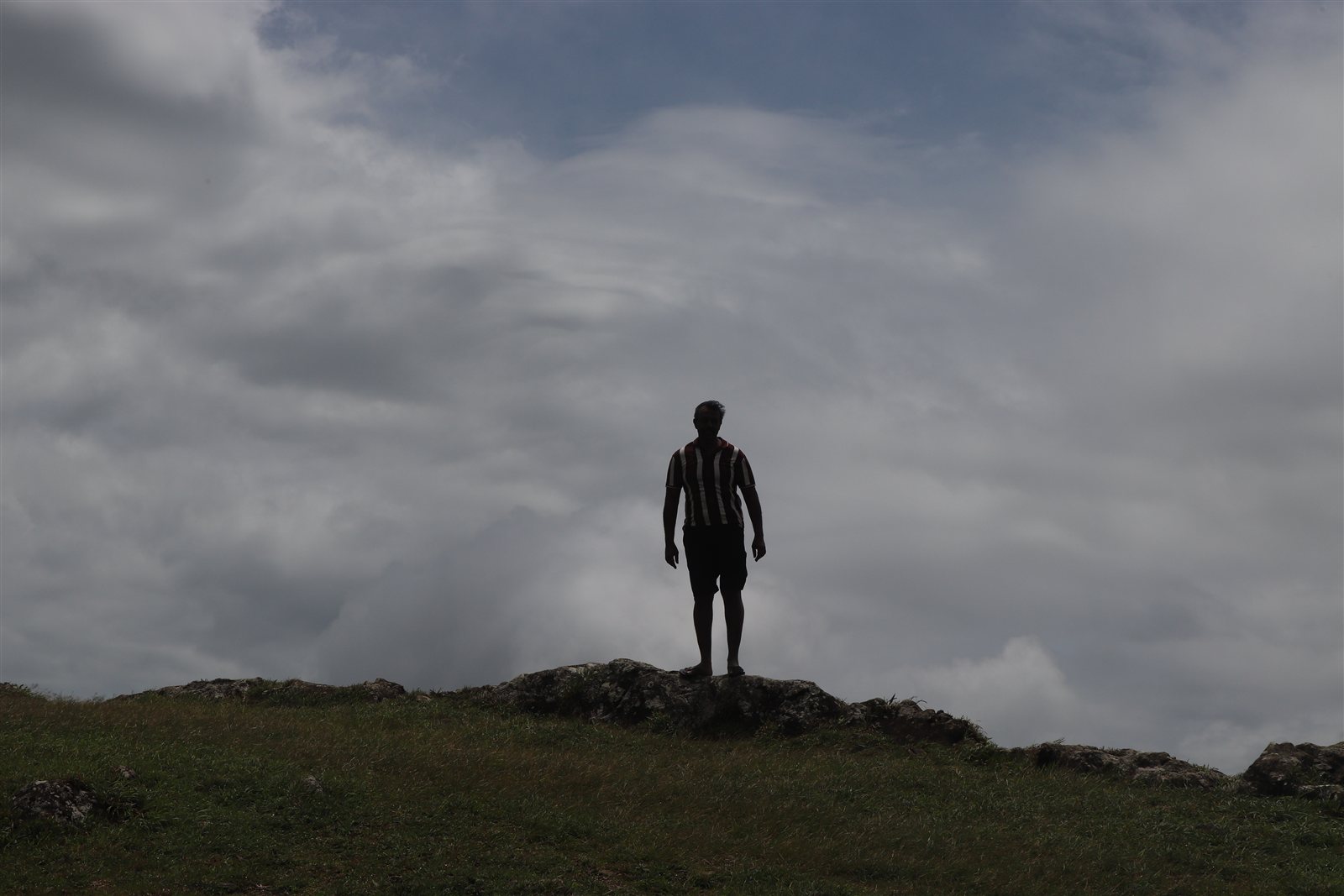Where the hills meet the clouds.