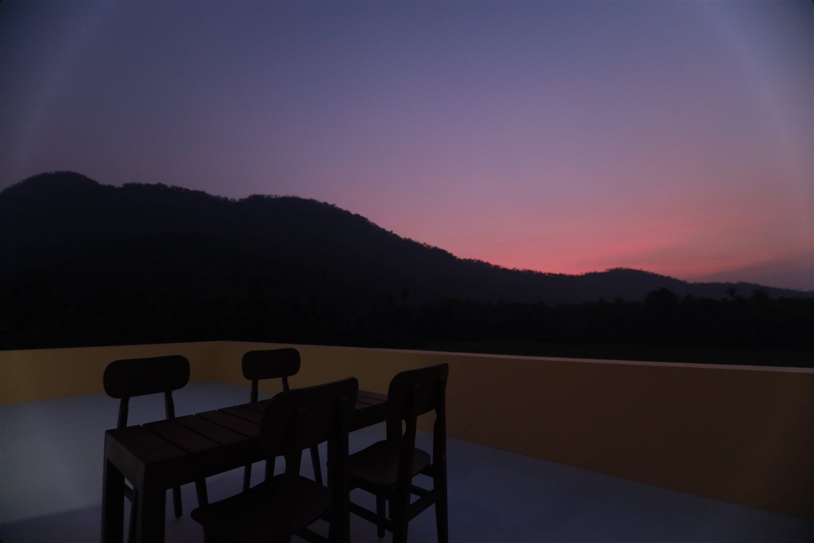 View from the terrace.